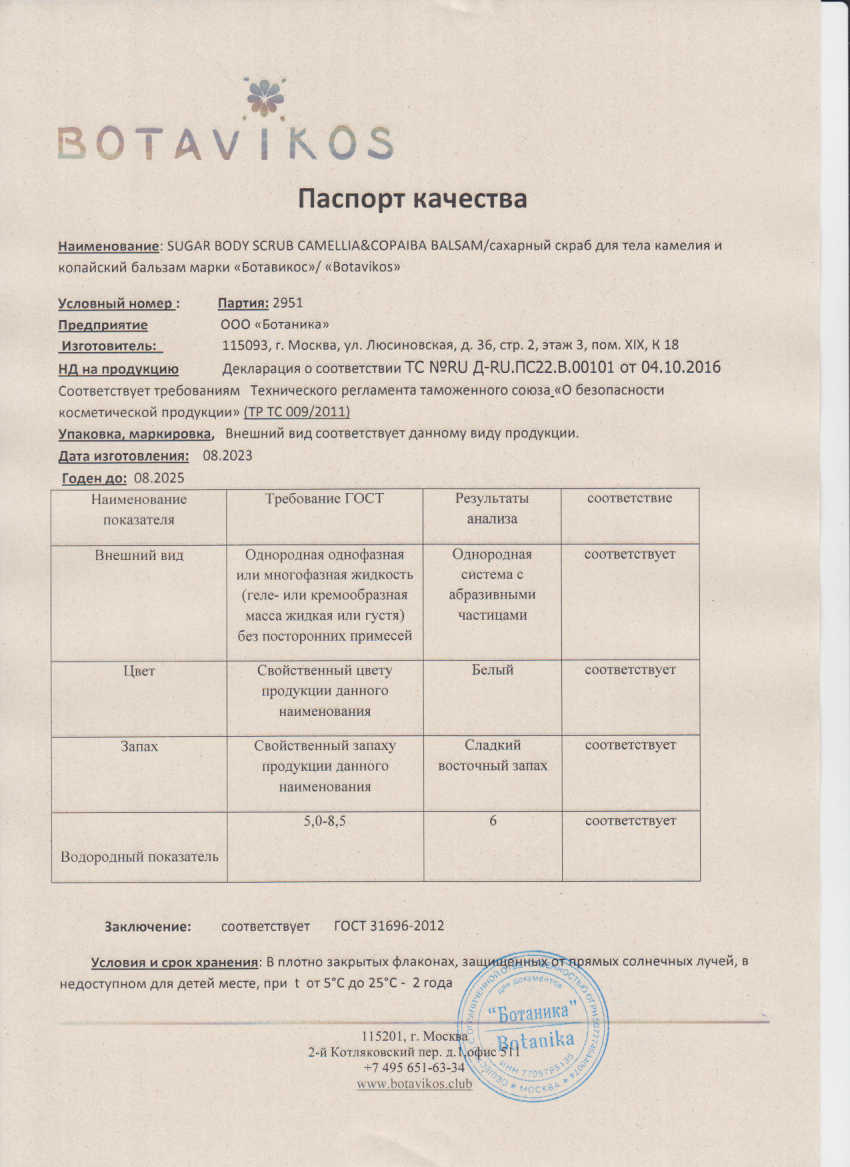 Паспорт №082023